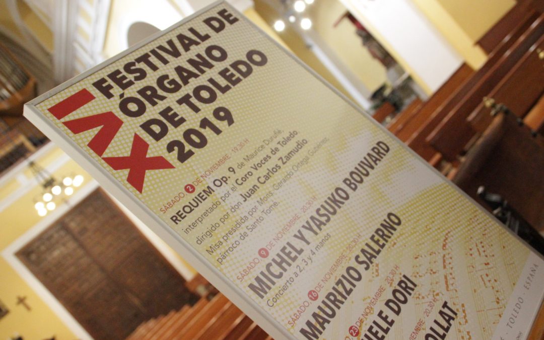 Llega el XVI Festival de Órgano de Toledo